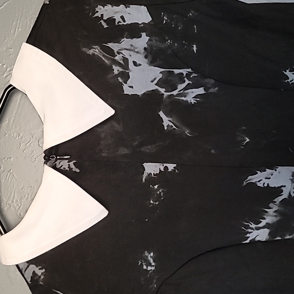 Killstar Dye Fast Babydoll Dress with Collar NWOT - Picture 6 of 8